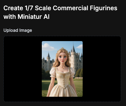 Step 1 for creating nano banana ai 3d figurines