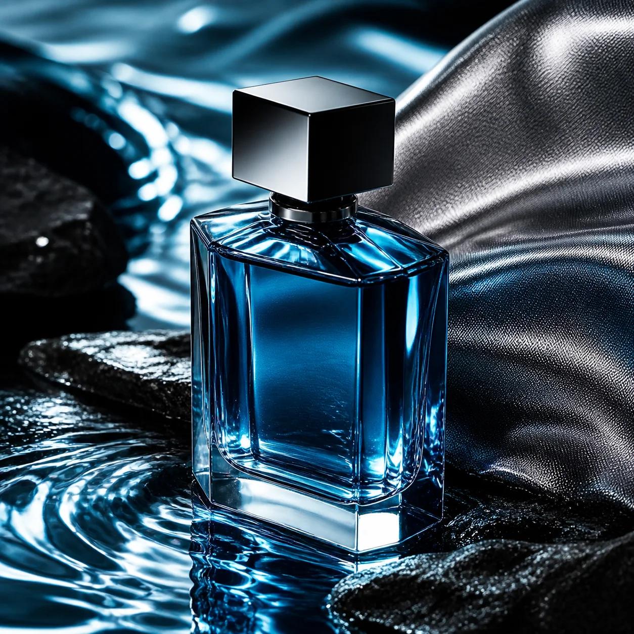 Commercial fragrance still life generated by ByteDance Seedream 5.0 Pro